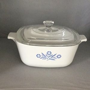 Vintage Corning Ware “ Blue Cornflower “